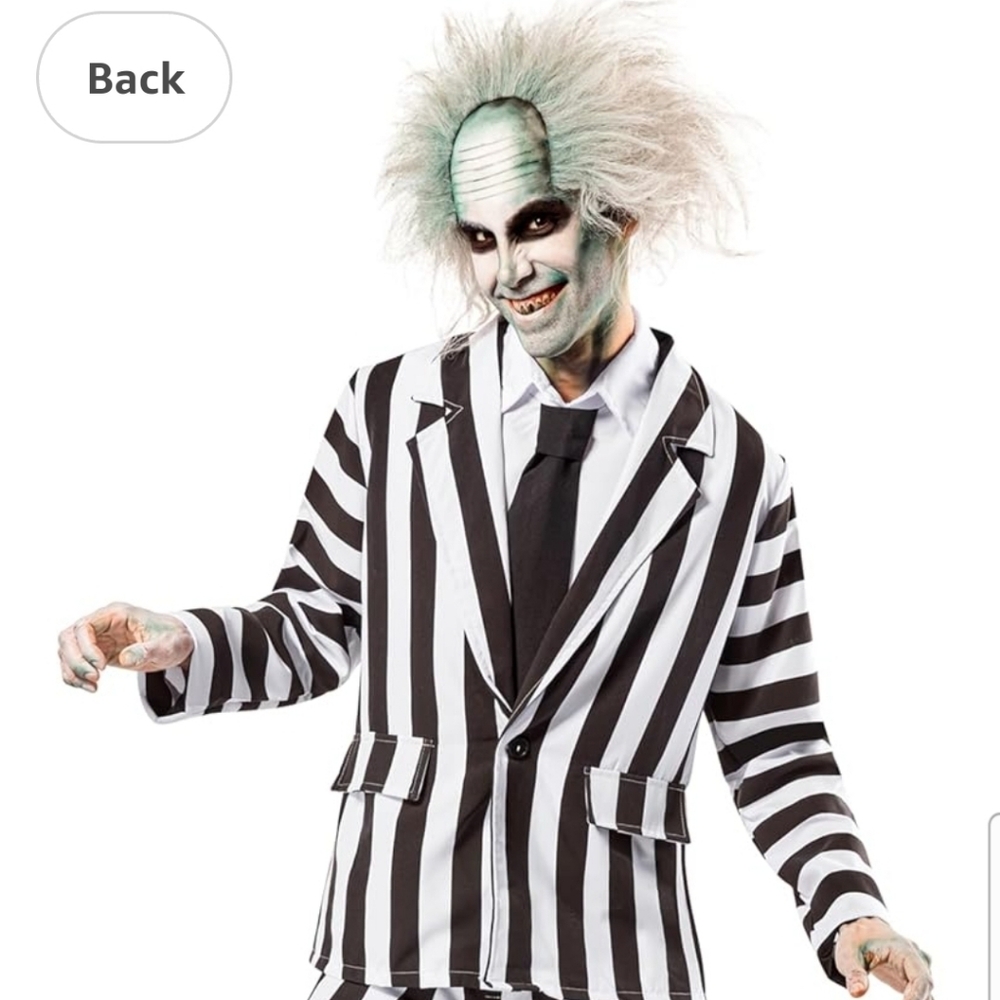Rubies Adult Beetlejuice Costume Standard/Large